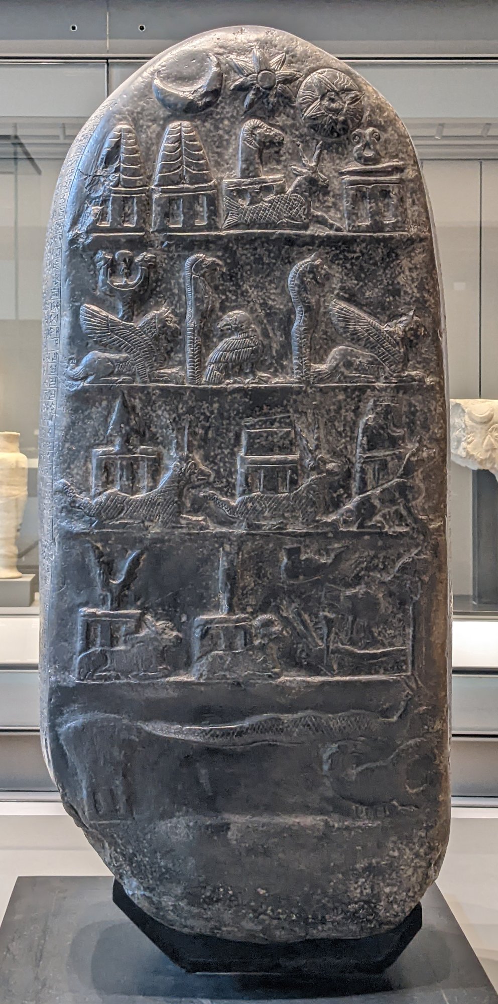 Babylonian boundary stone (Kudurru), Musée du Louvre
