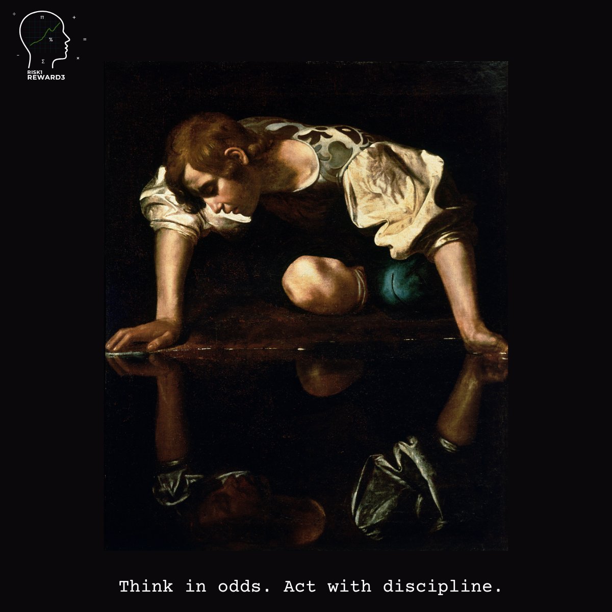 Narcissus by Caravaggio, c.1597-1599 — The myth of overfitting